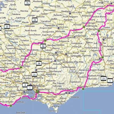 The Melbourne Road Trip