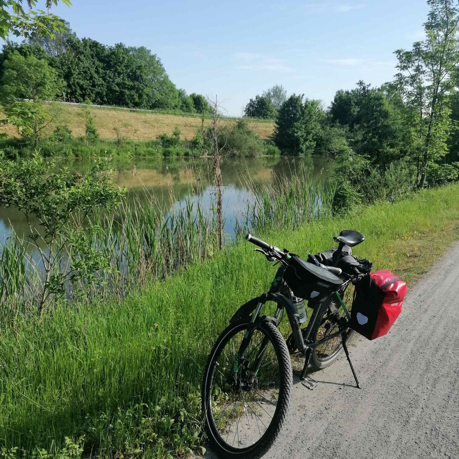 Mit dem Rad Richtung Mosel