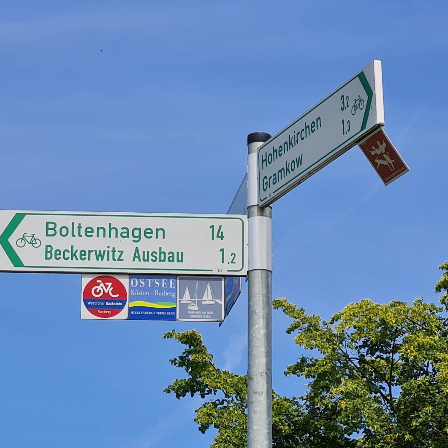 Auf dem Ostseeradweg Teil 2