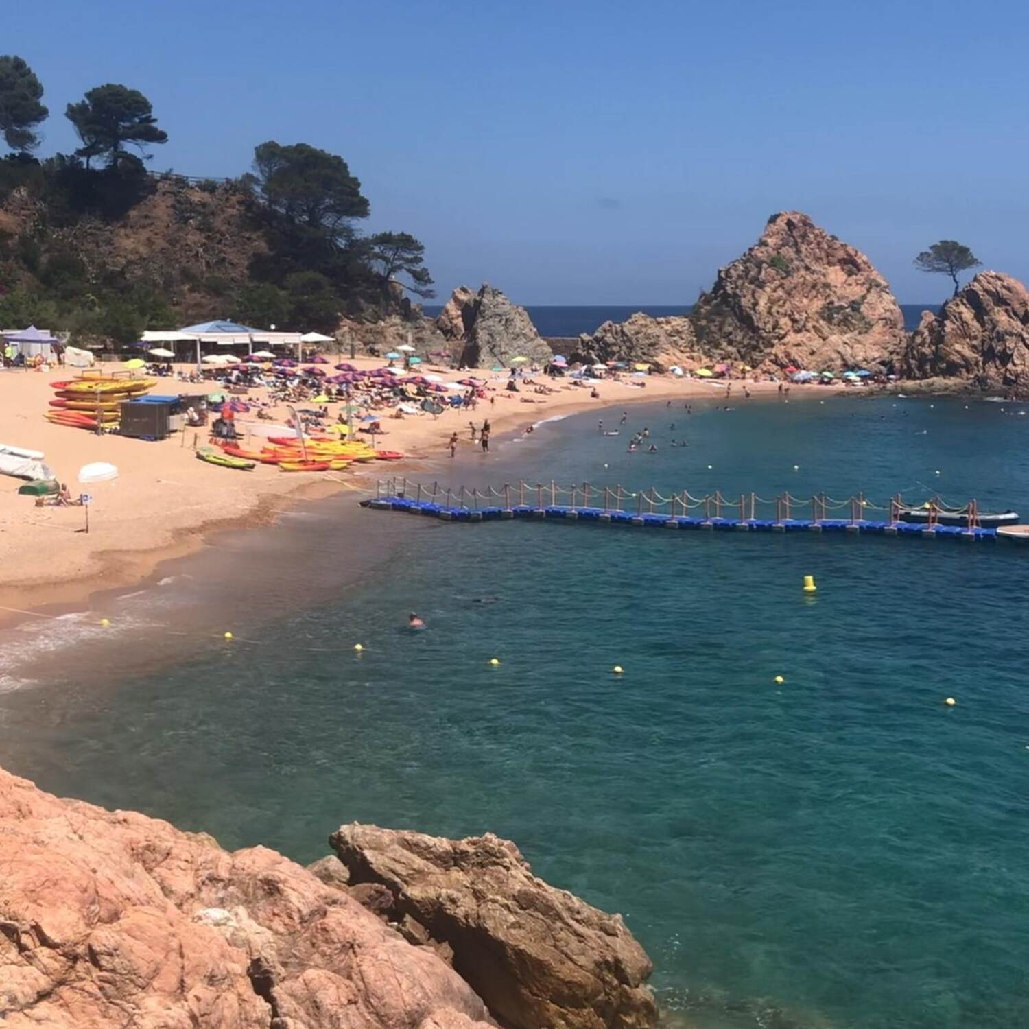 Marbella et Barcelone