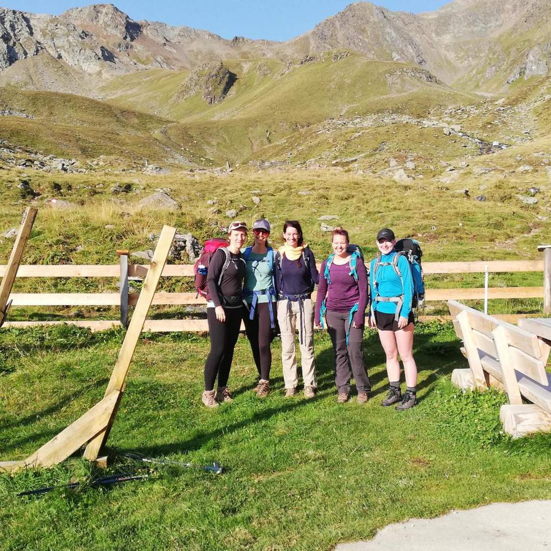 Hüttenwanderung Österreich2018