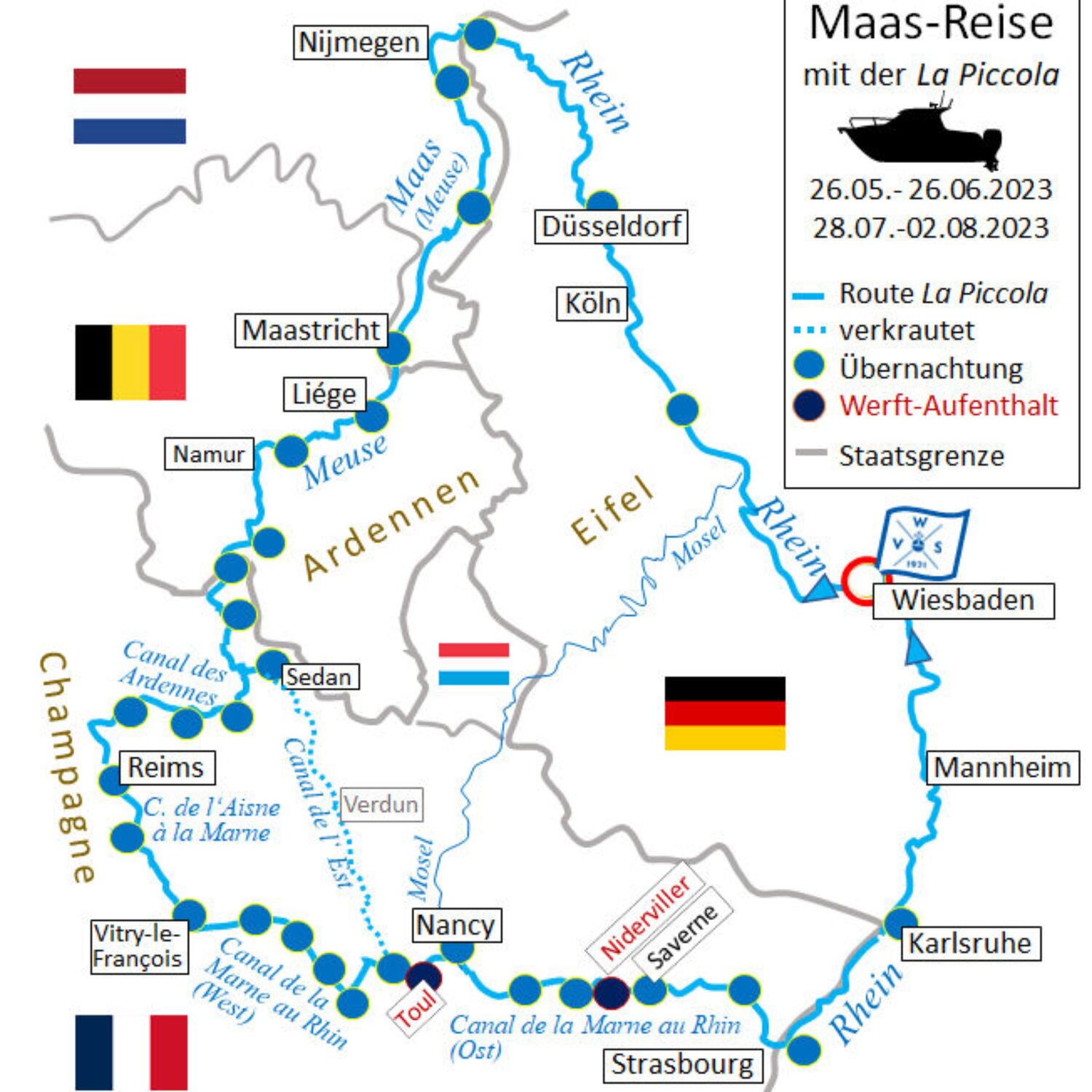 1 Reise, 2 Wochen, 3 Freunde !