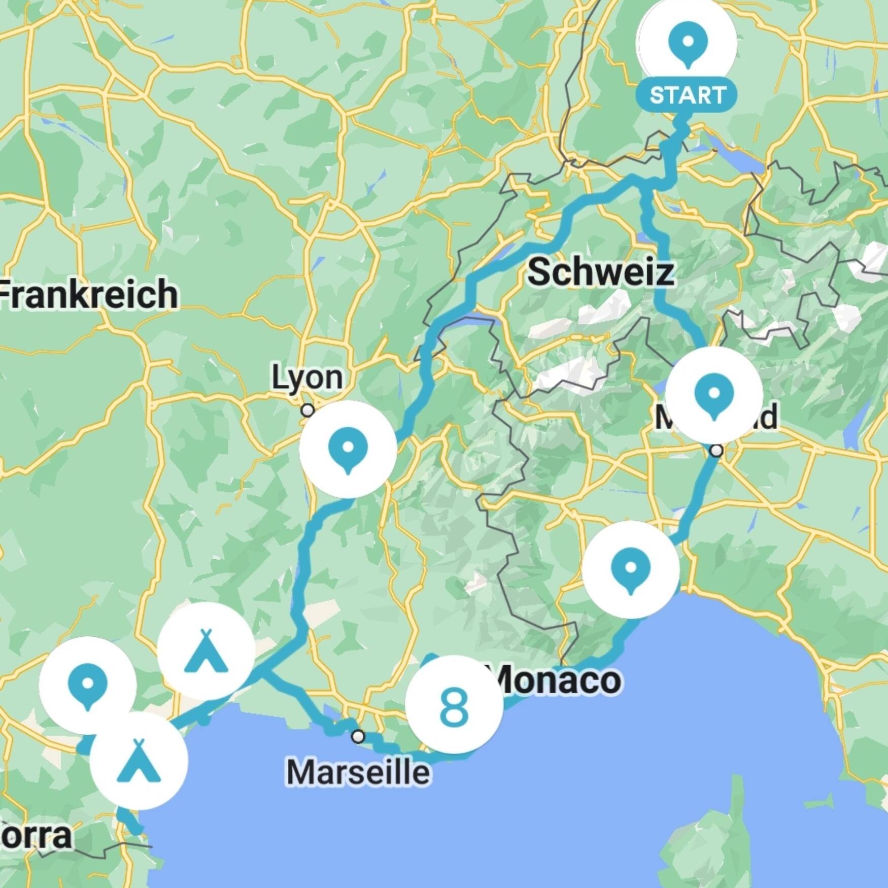Südfrankreich