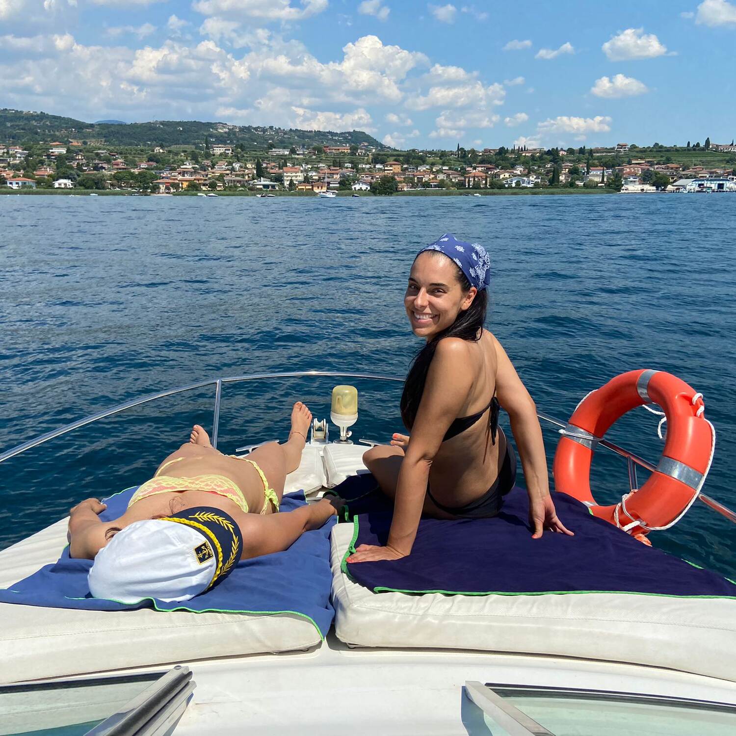 Lago di Garda by boat