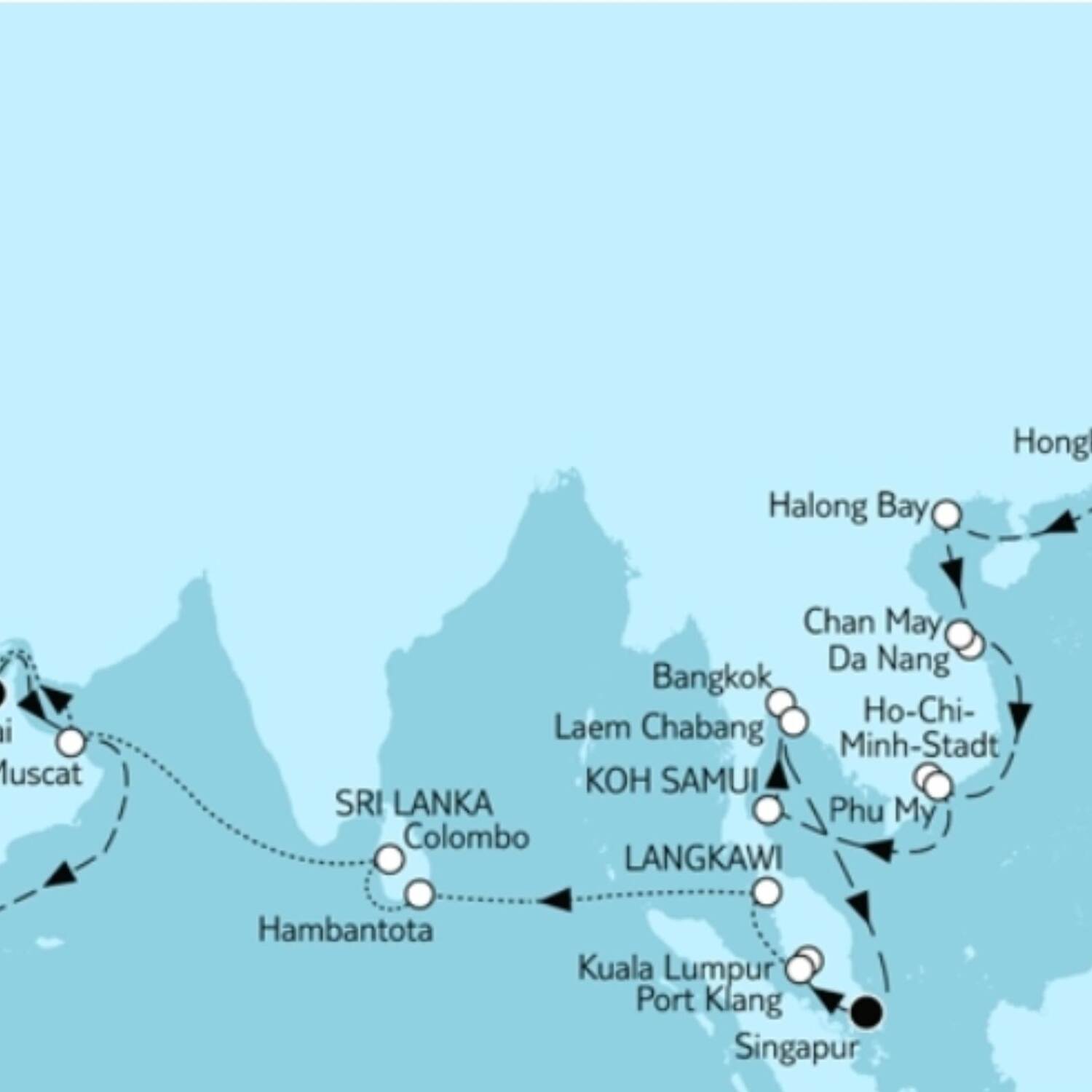 Weltentdecker Route Asien '24
