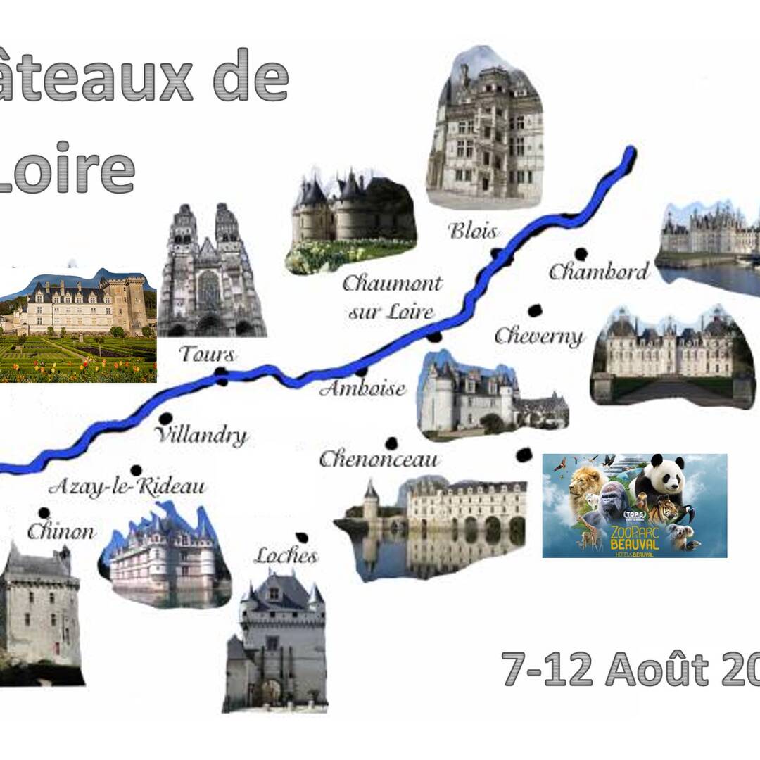 Les châteaux de la Loire