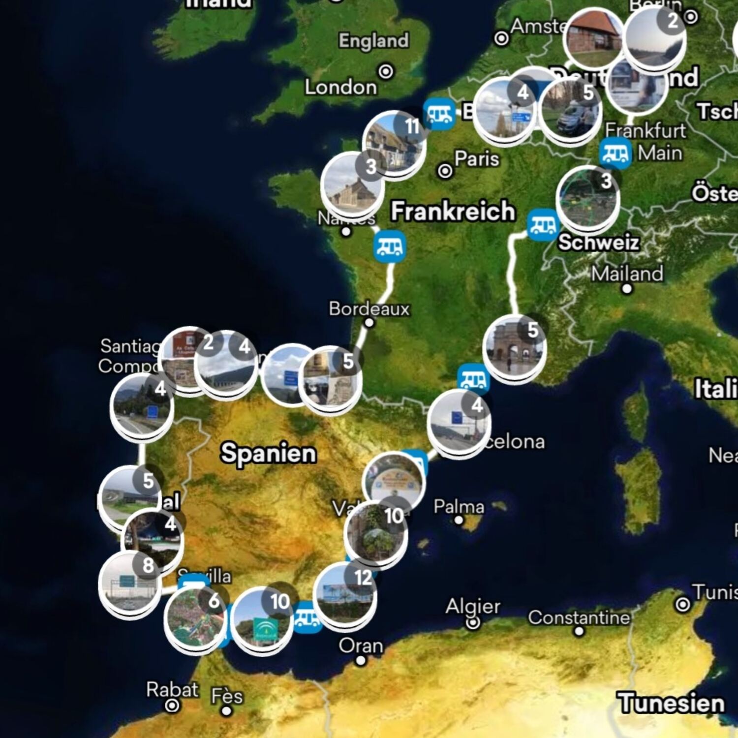 Südeuropa 2025