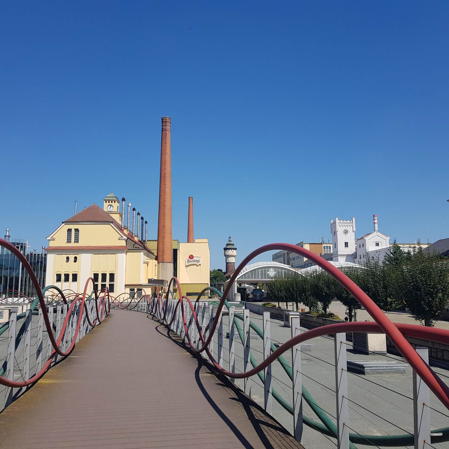 Pilsen im Sommer