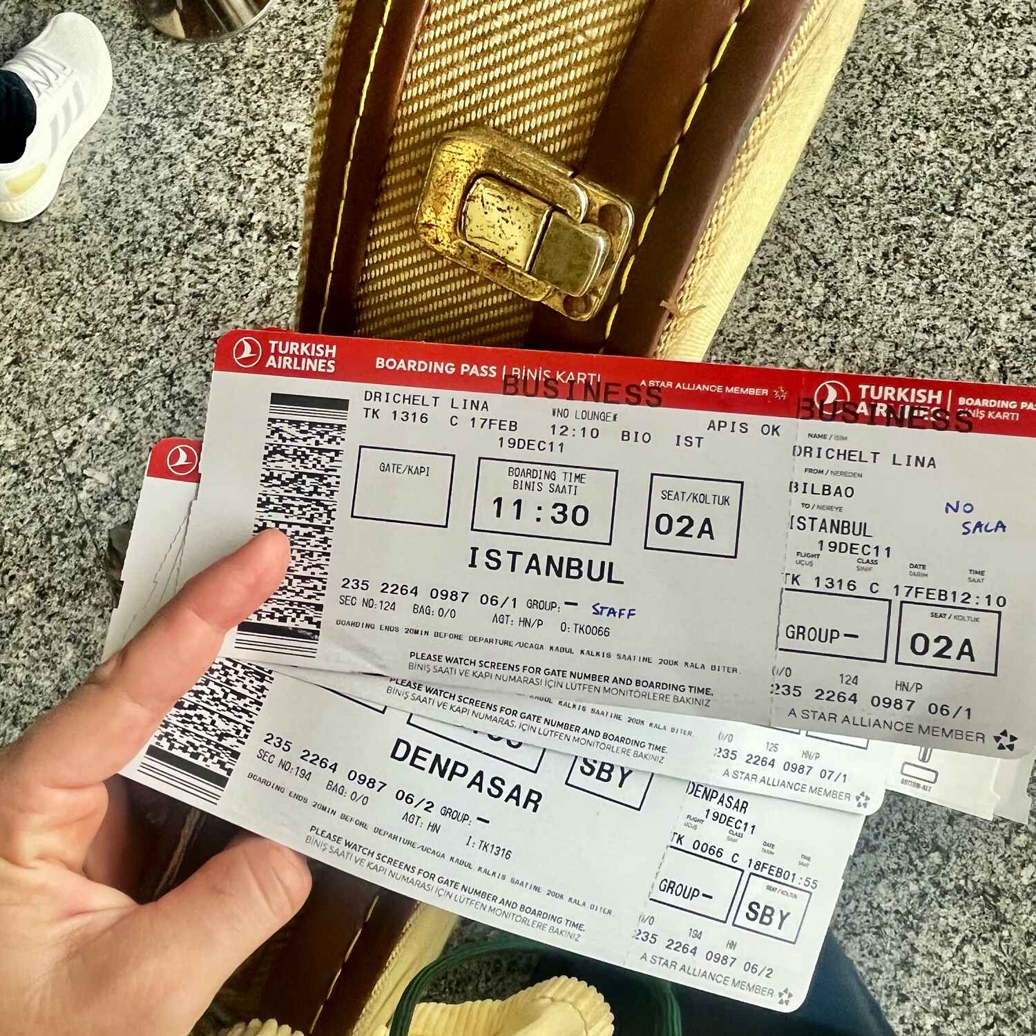 Nils und Lina in Indonesien