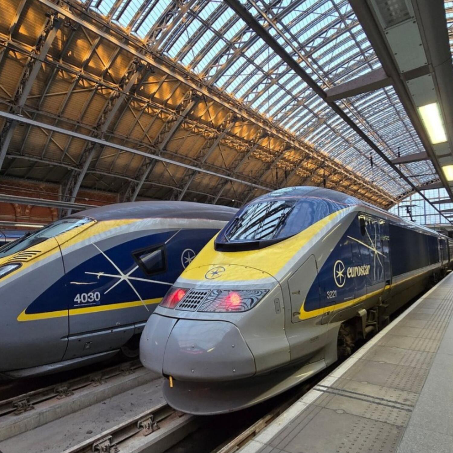 Mit dem Zug nach Paris