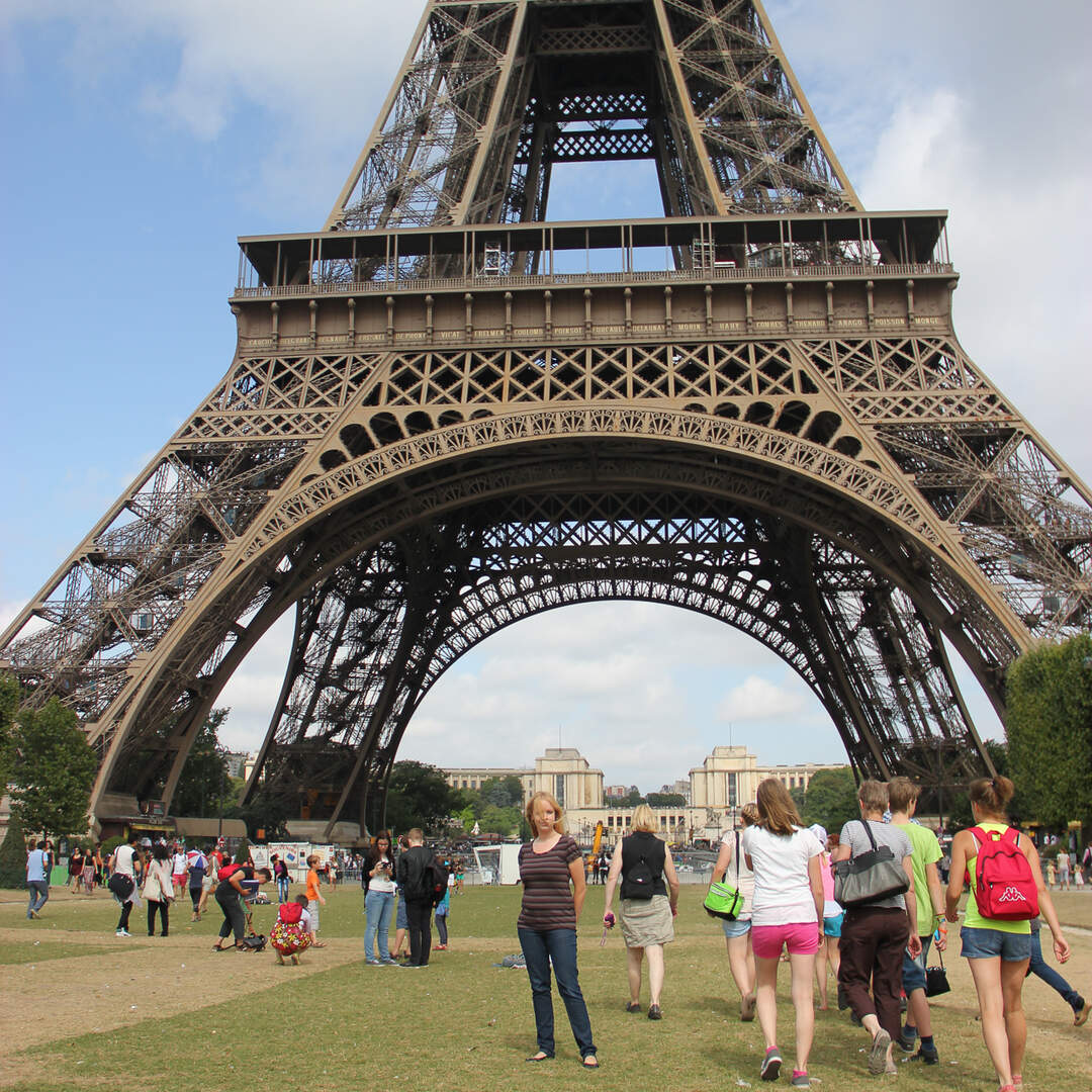 Mit dem Bus nach Paris