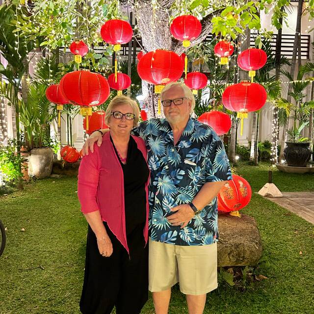 Denise and Gord In Asia