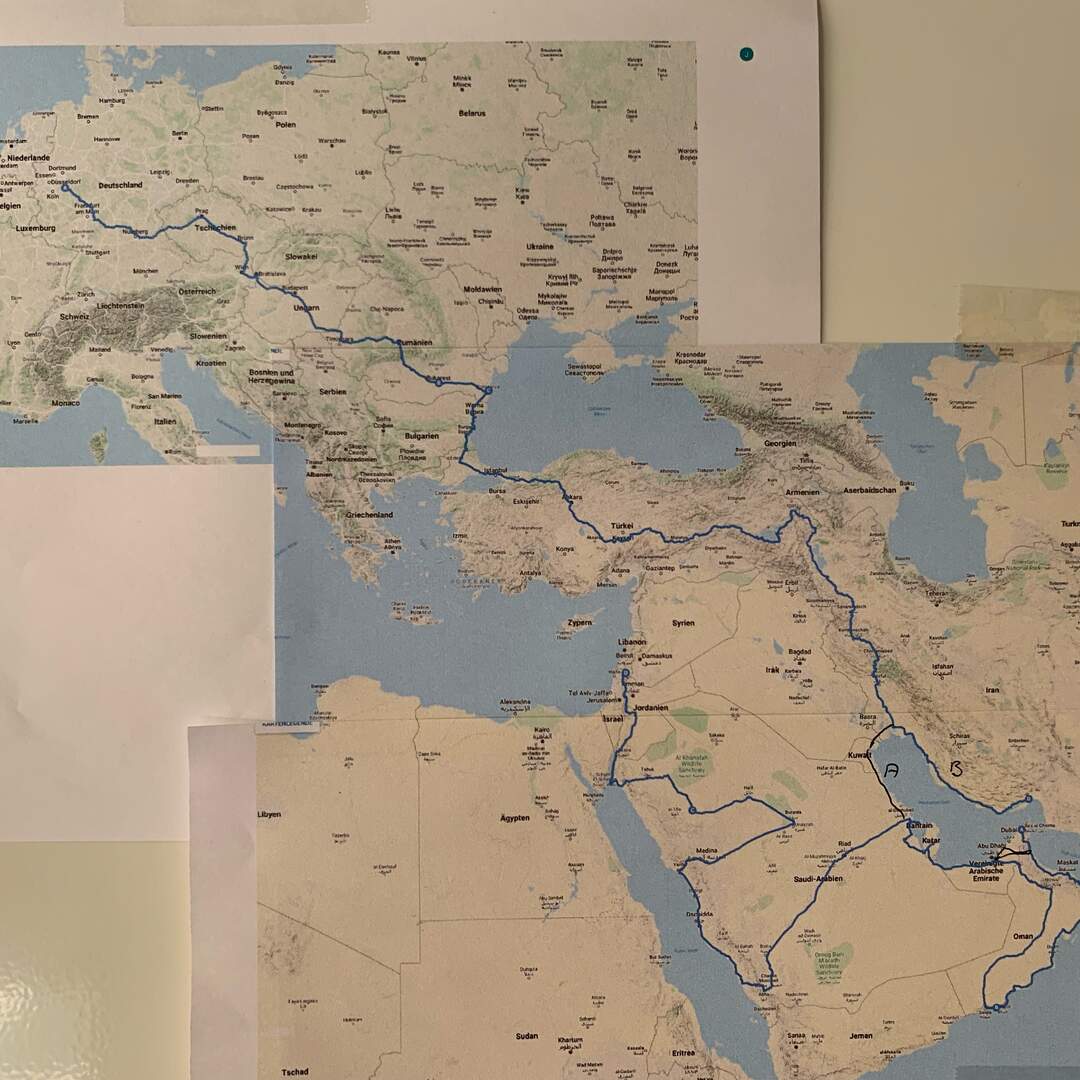 Plan Arabische Halbinsel 22/23