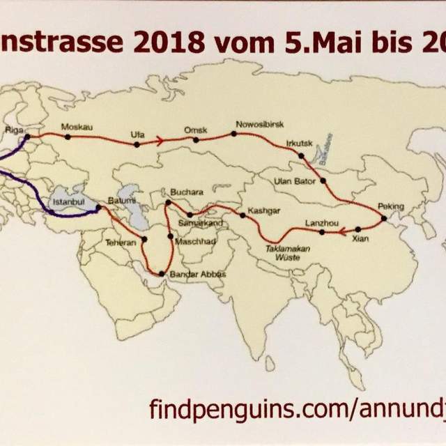 Seidenstrasse 2018 vorher