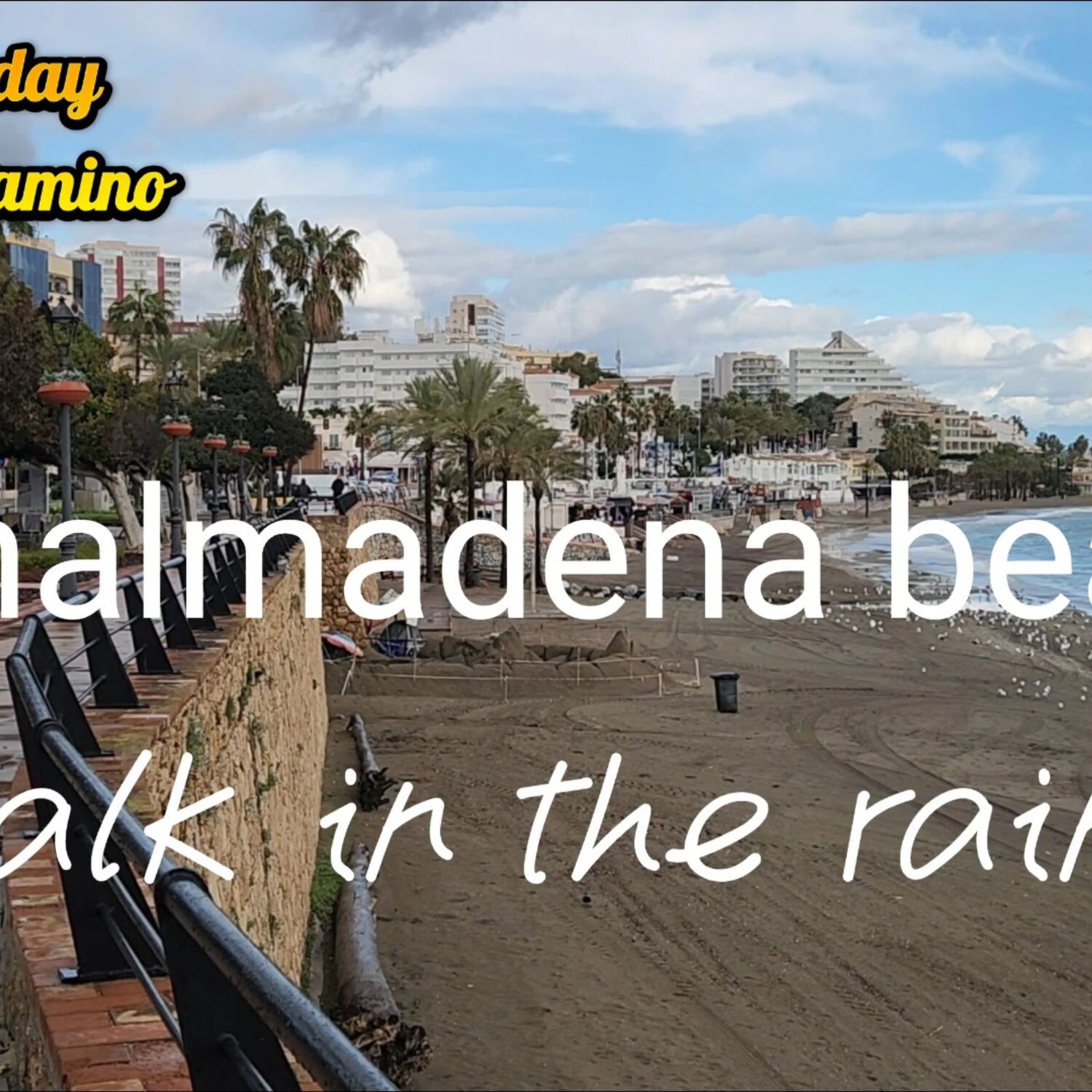 Benalmadena Beach Rain