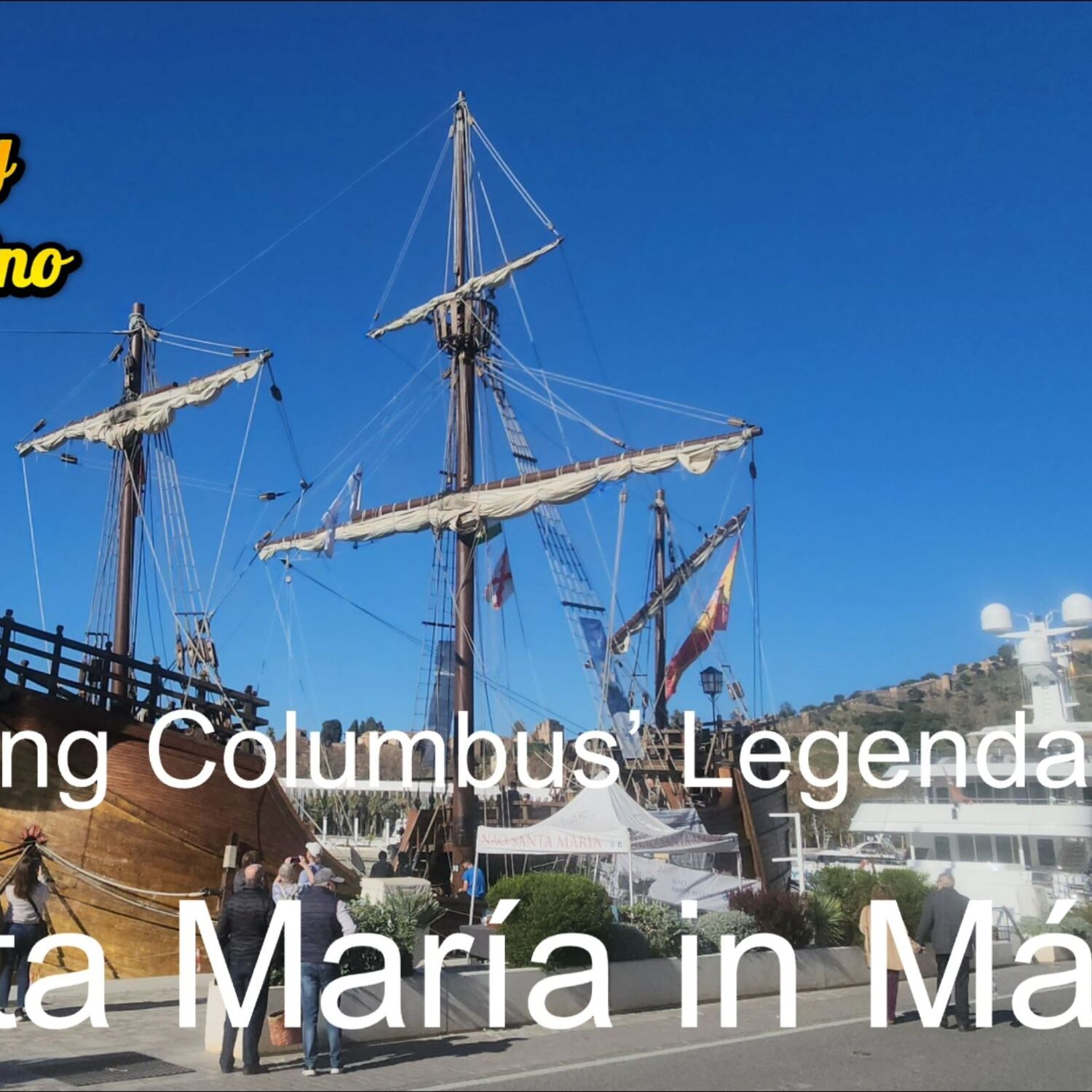 Santa Maria Ship in Malaga
