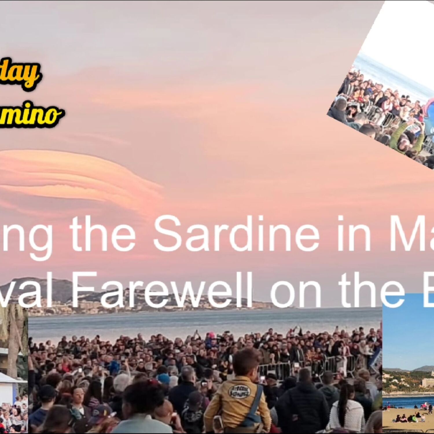 Burning the Sardine in Málaga