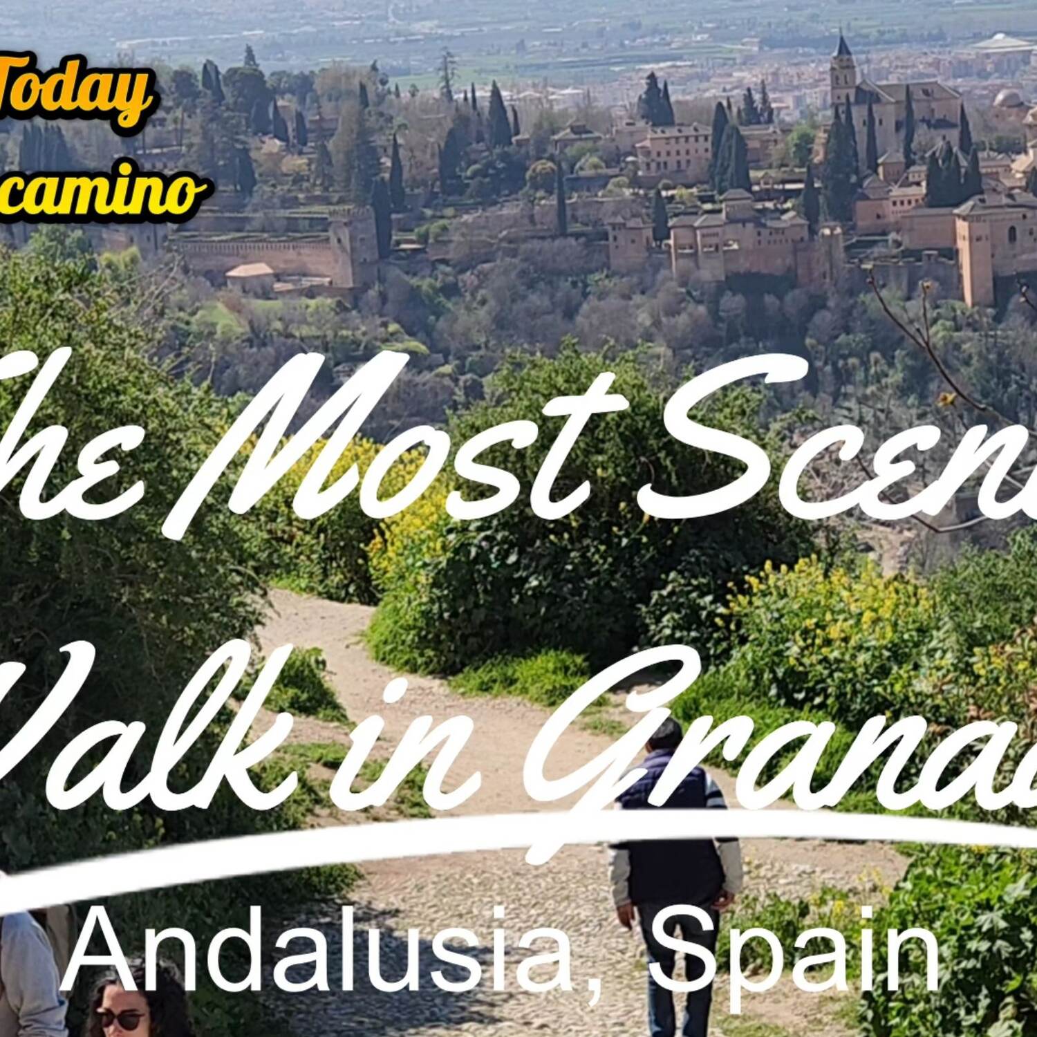 Scenic walk Granada, Spain