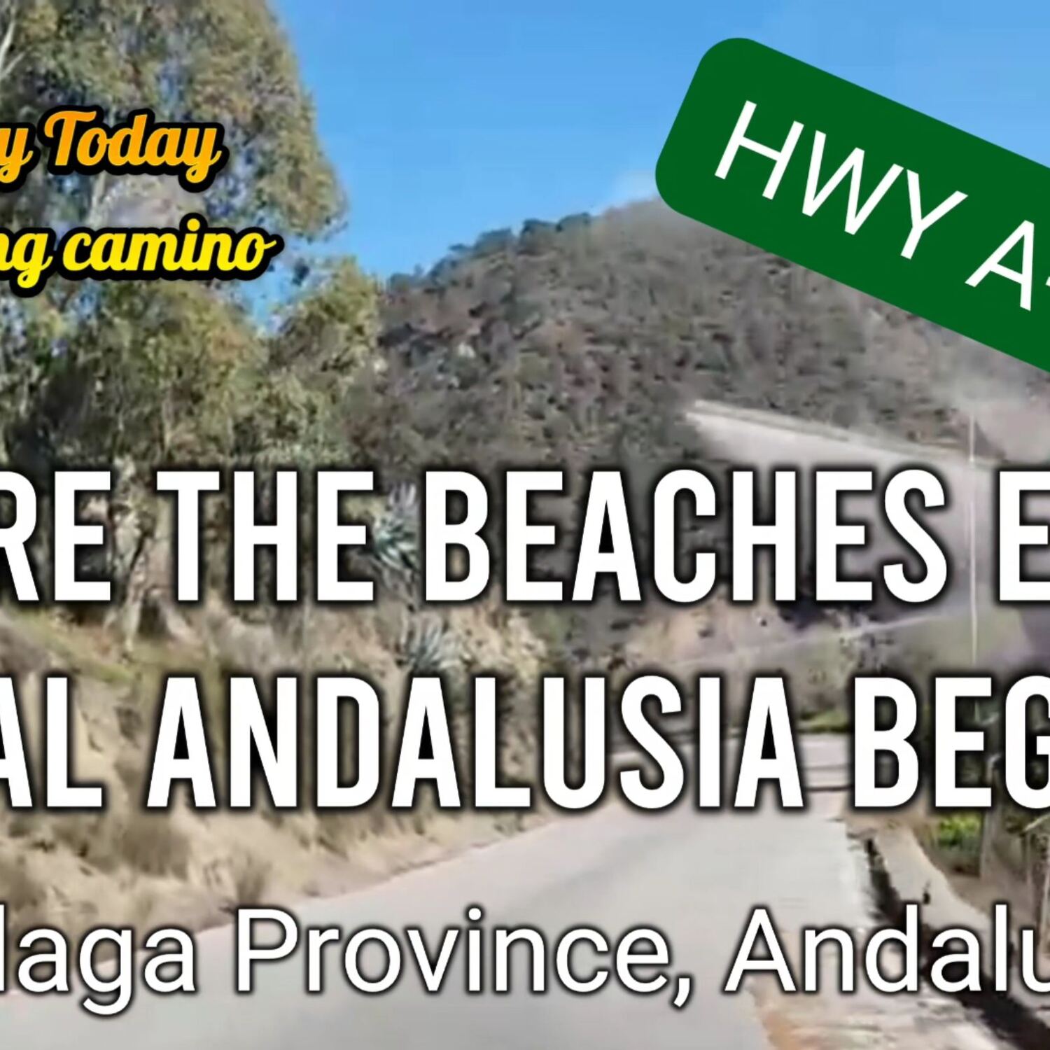 Highway A-7078 Andalusia