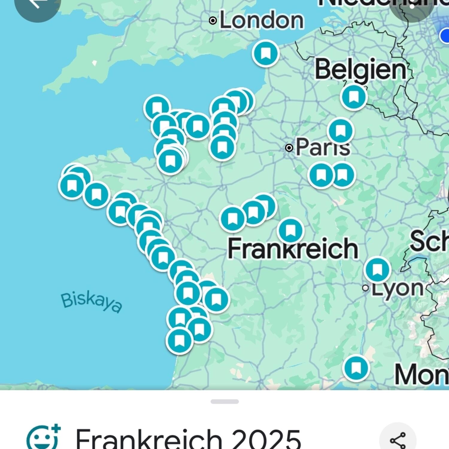Frankreich Sommerreise 2025