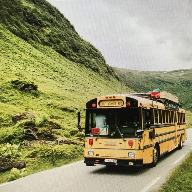 The Nomadsbus in Noorwegen