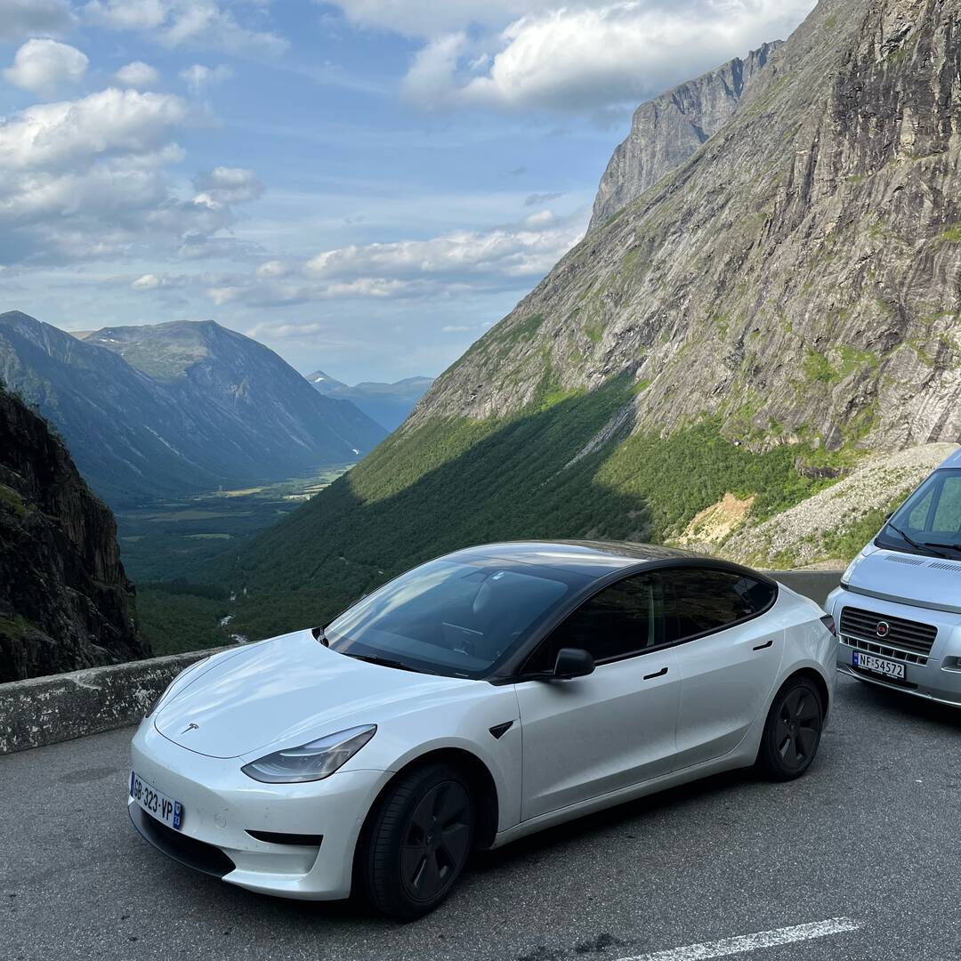 Tesla trip en Scandinavie