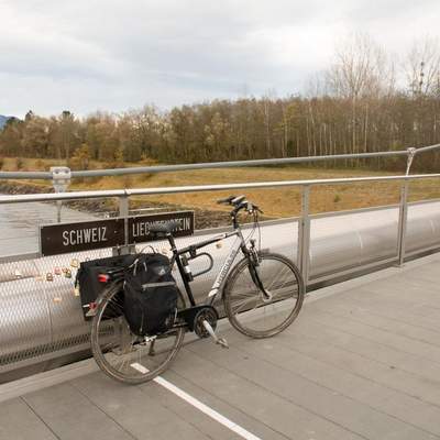Mit dem Rad nach Lichtenstein