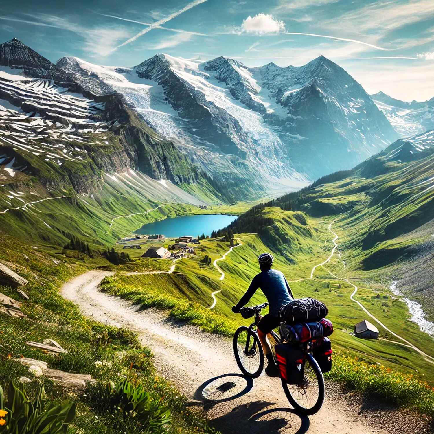 Randovélo en Alpes Suisses