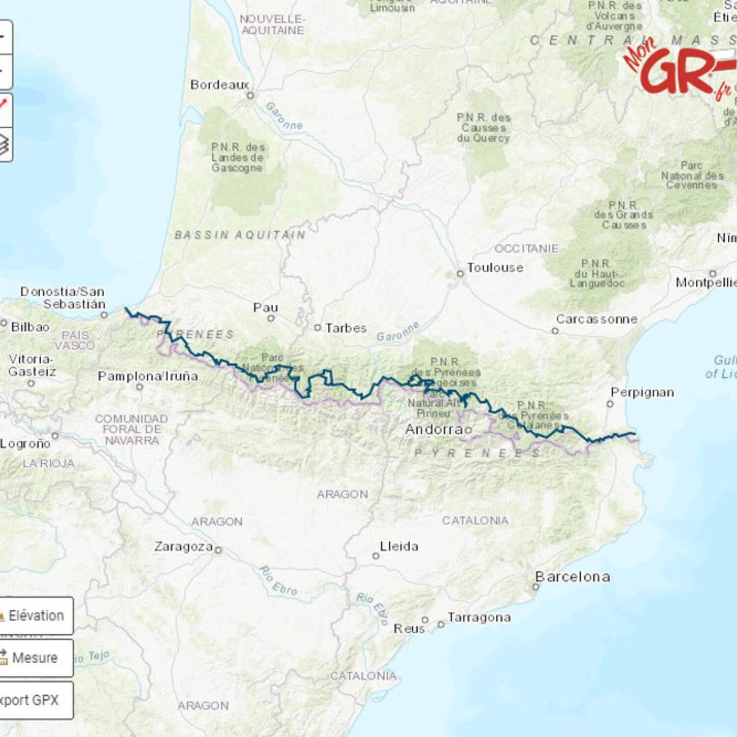 GR10 La traversée des Pyrénées