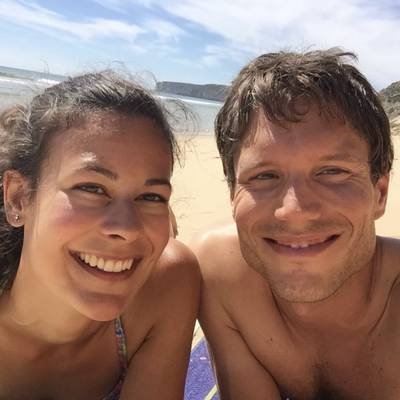 Sandra und Franco unnerwägs