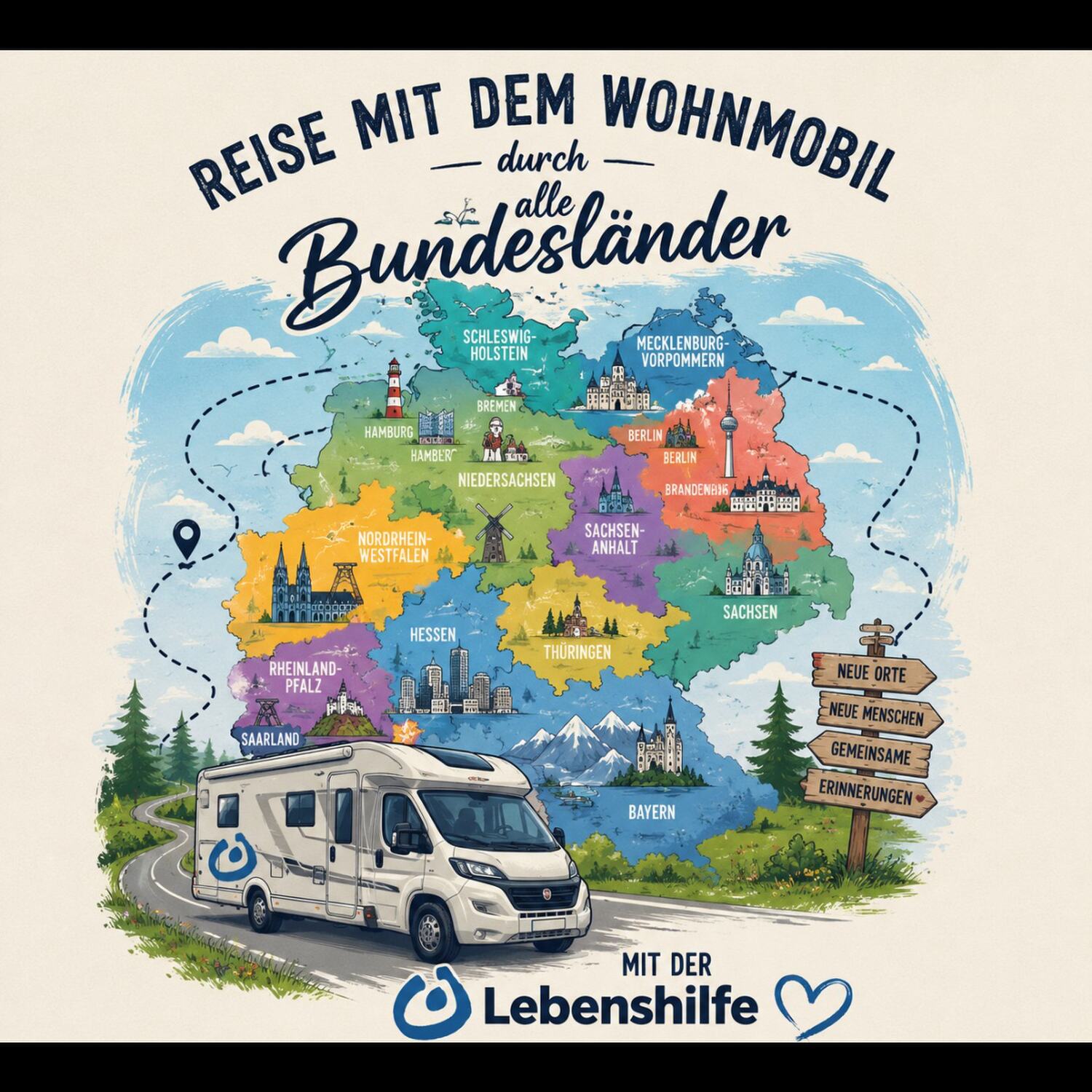 15 Tage 16 Bundesländer