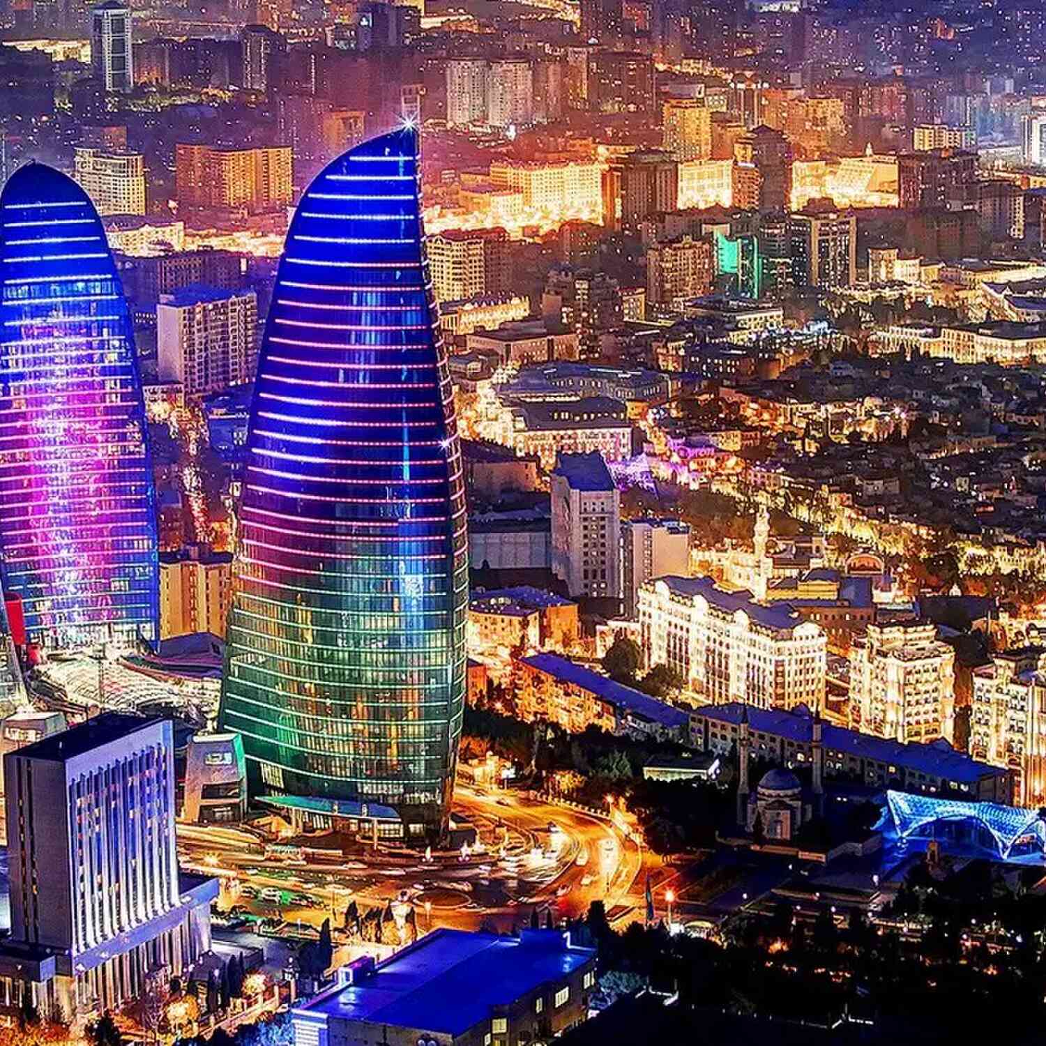 Azerbaijan and Georgia