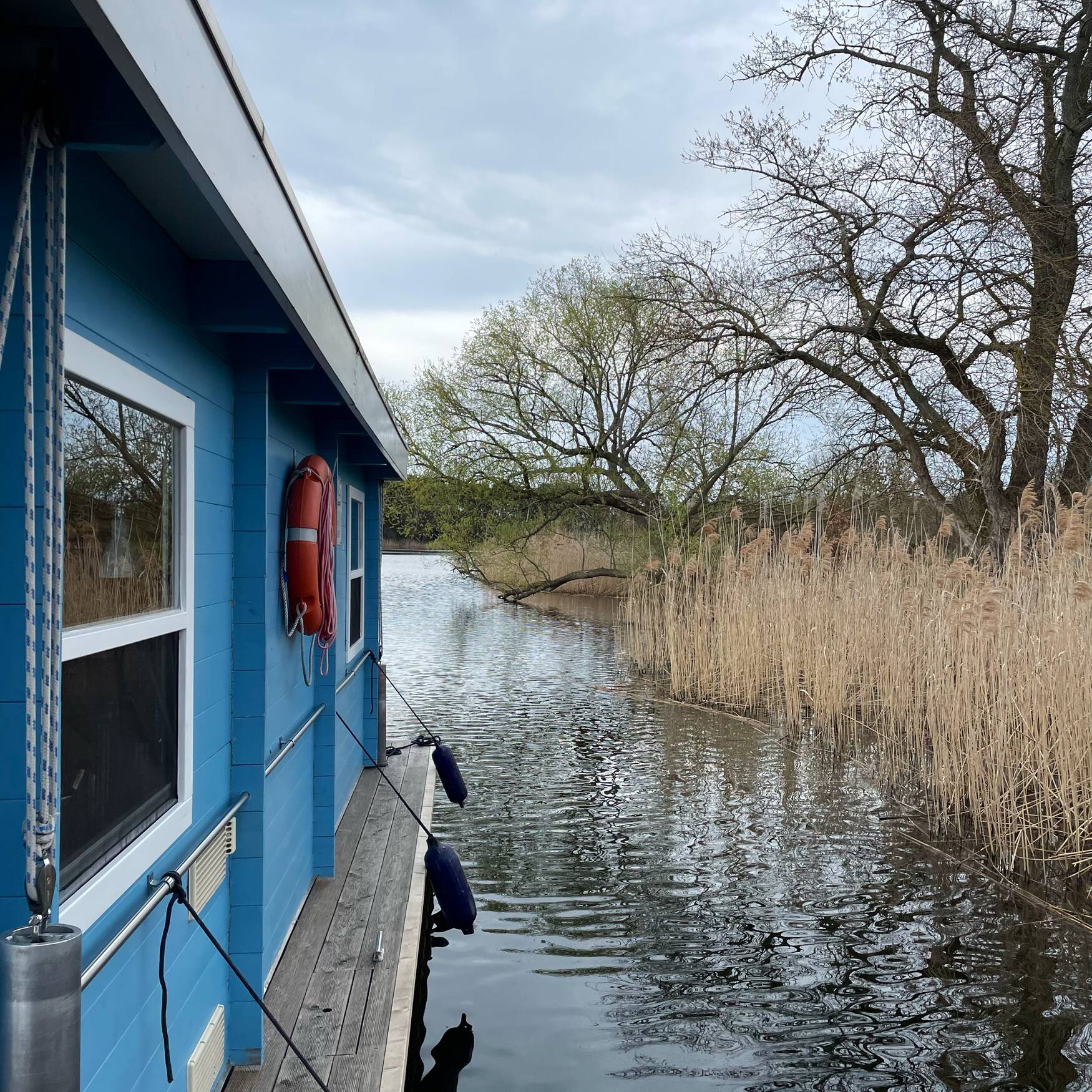 Mit dem Hausboot auf der Havel