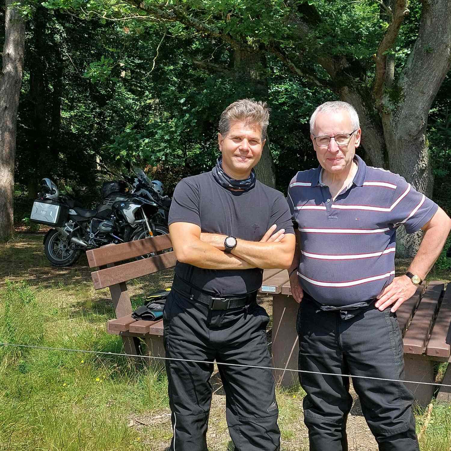 Mopedtour mit Alfred