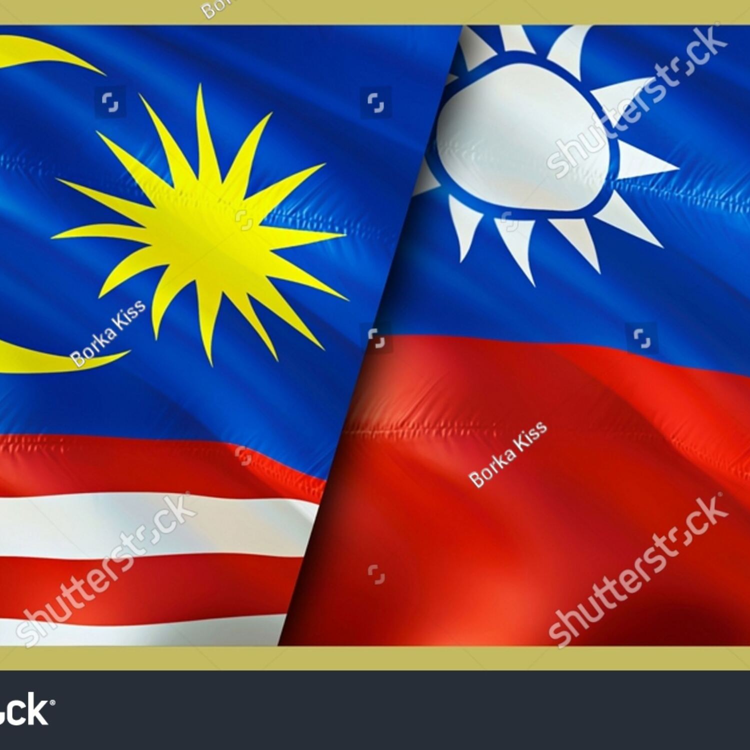 Taiwan and Malaysia
