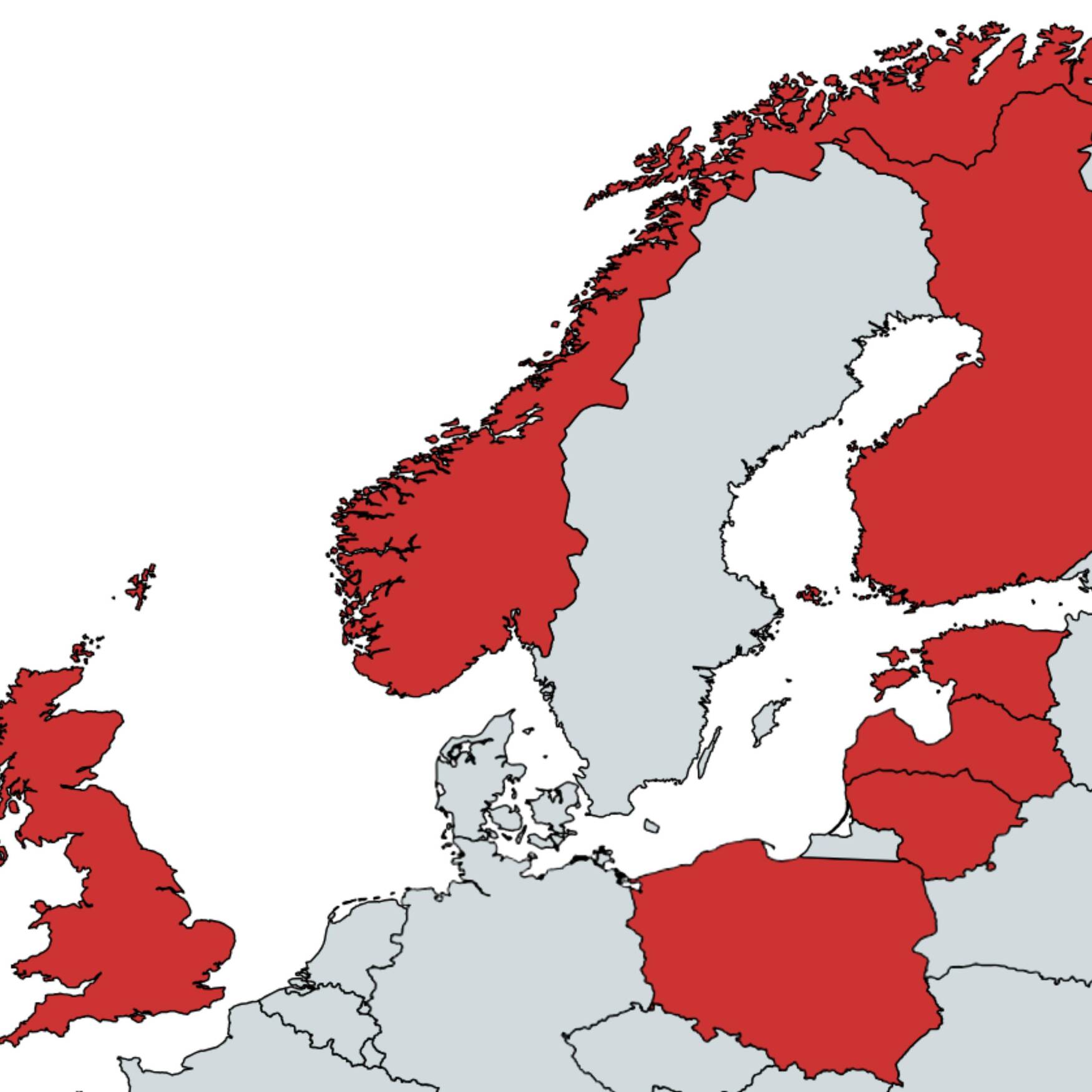 Scandinavia and the Baltics