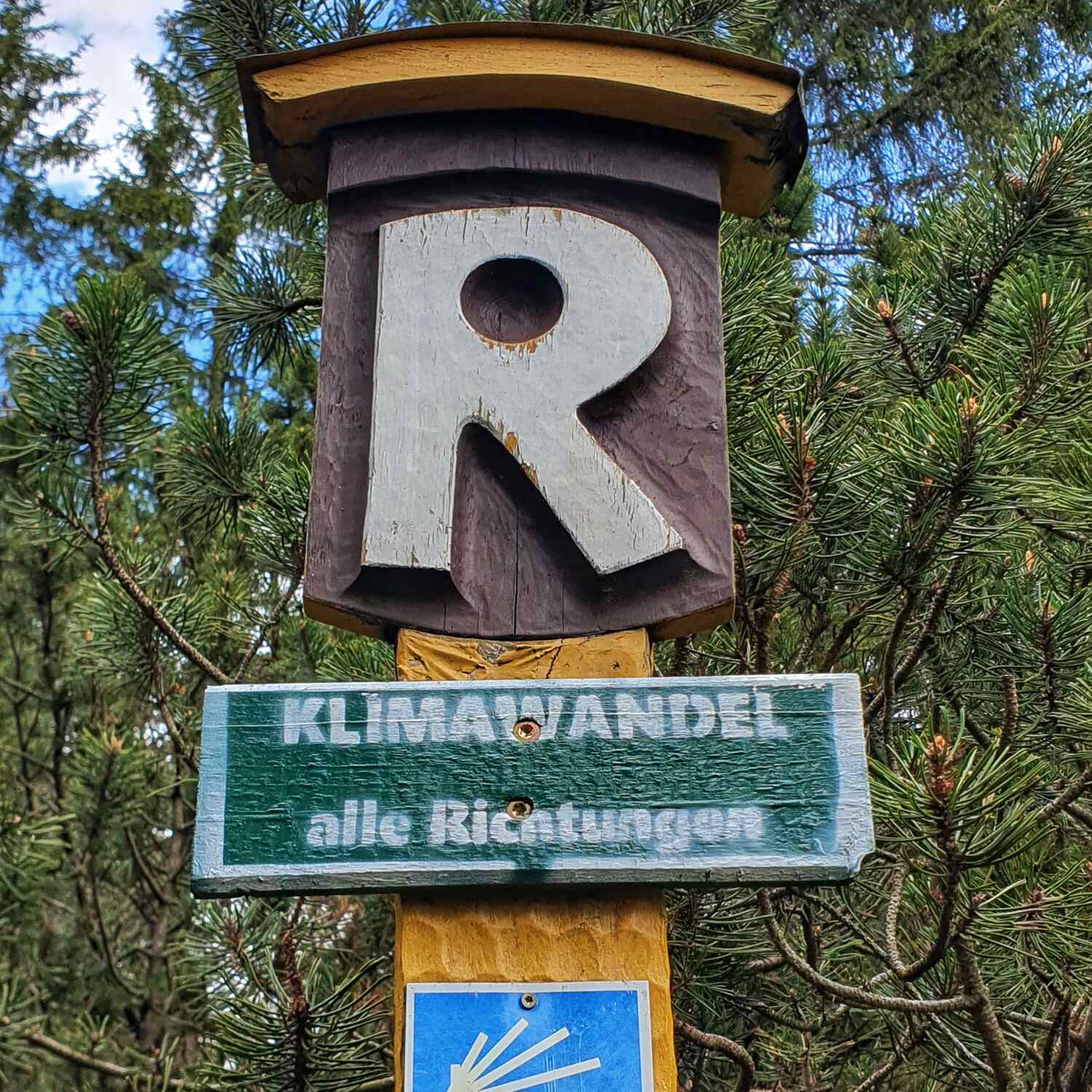Rennsteig im Thüringer Wald