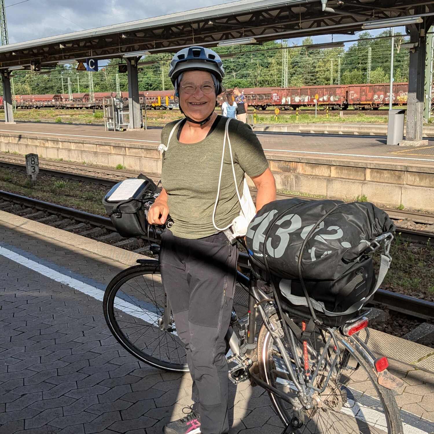 Mit Bahn und Rad an die Ostsee