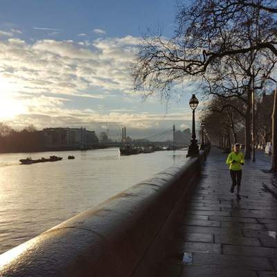 Walking the Thames Path
