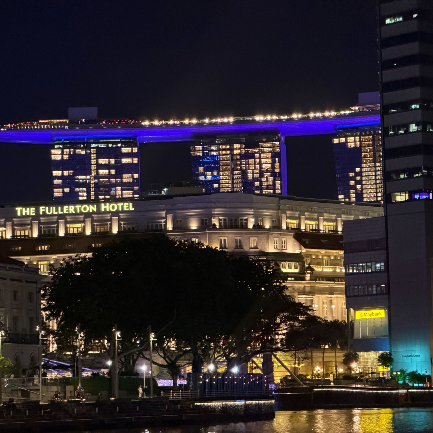 in Singapur ins neue Jahr