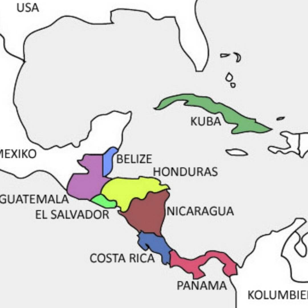 Panama und Costa Rica