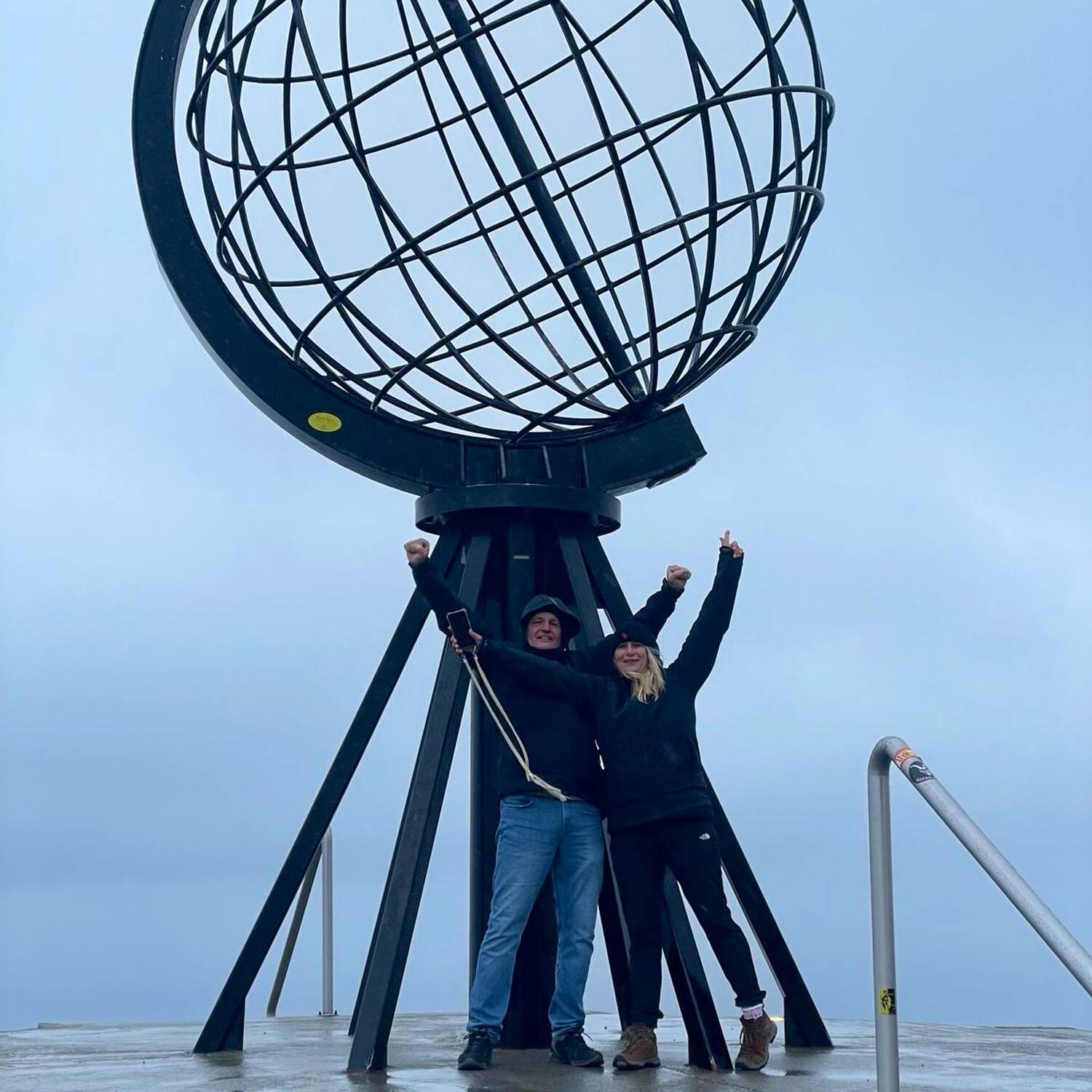 Norwegen Nordkapp ist das Ziel