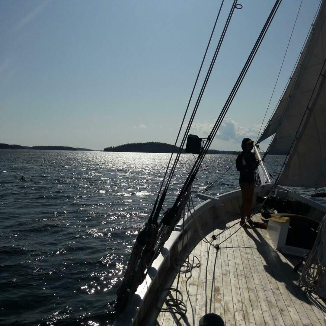 Schooner Actress in Maine