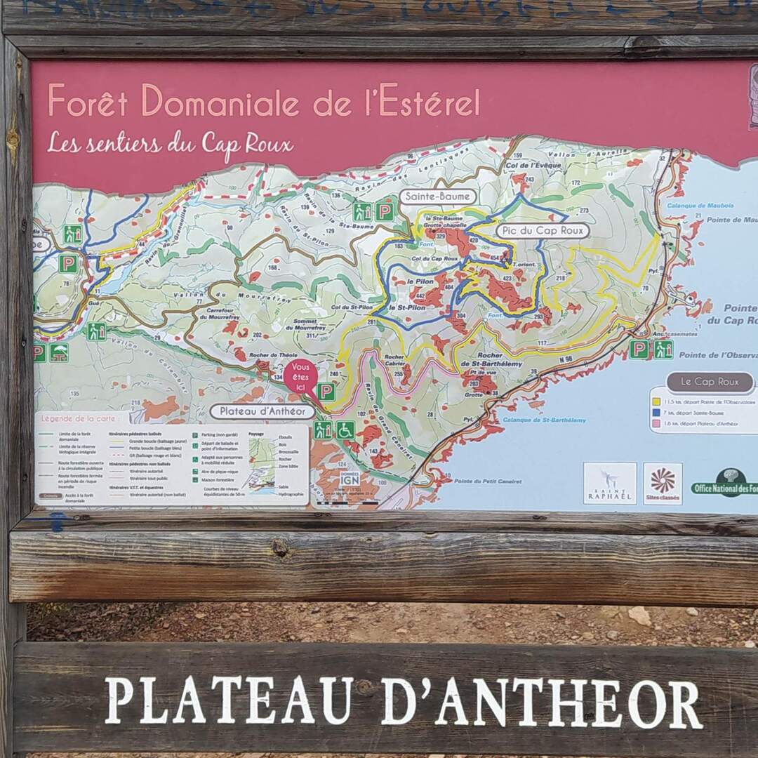 Plateau d'Antheor a St Barthél