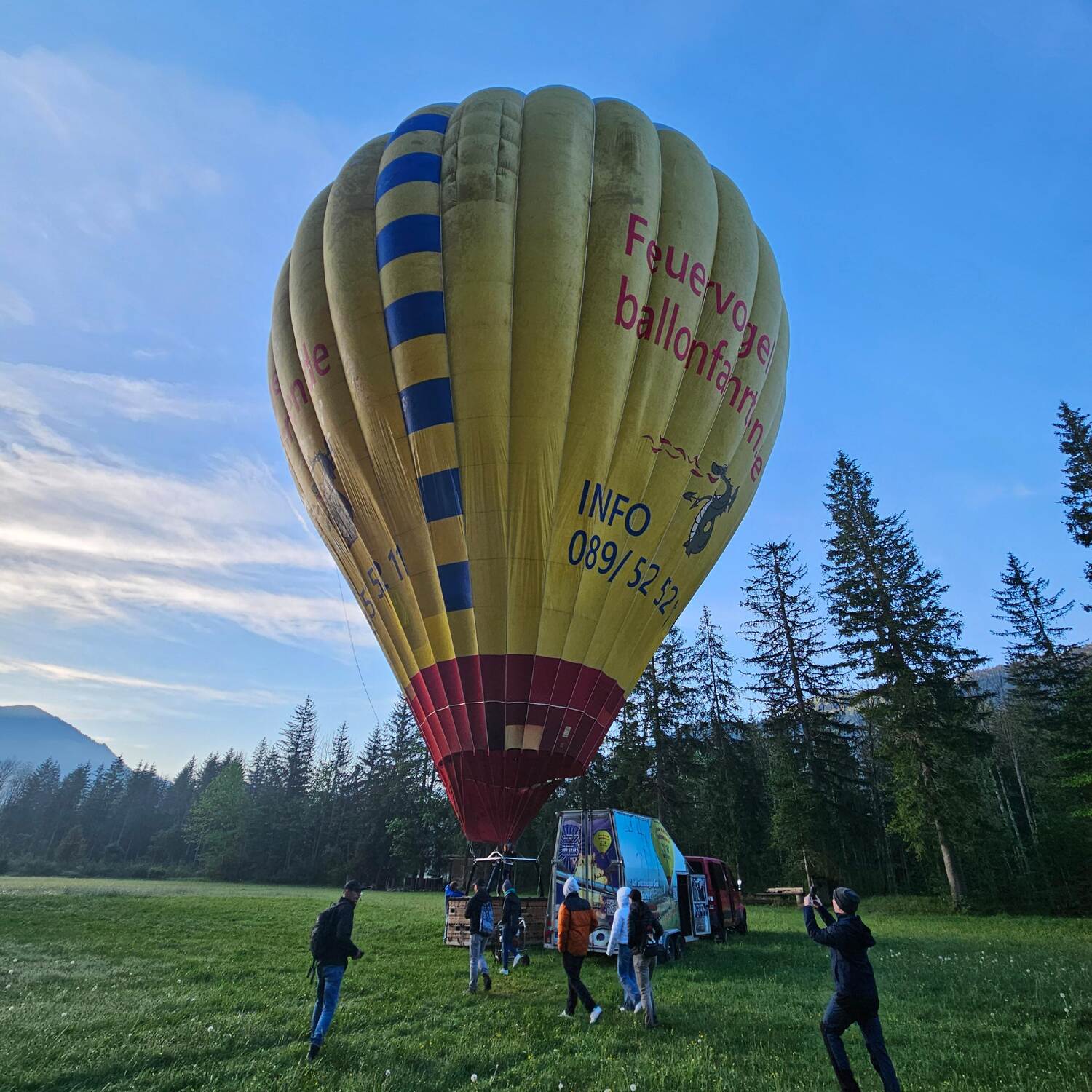 Ballonfahrt ❤️ und Zugspitze