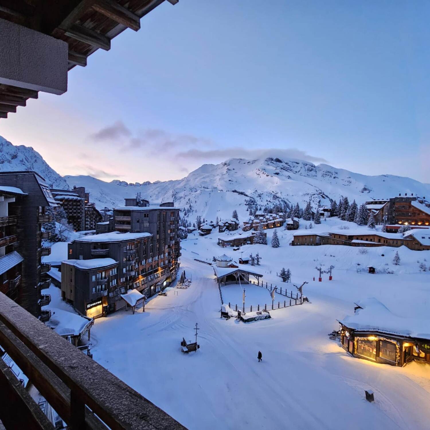 Avoriaz 1800 snowboarding 🏂