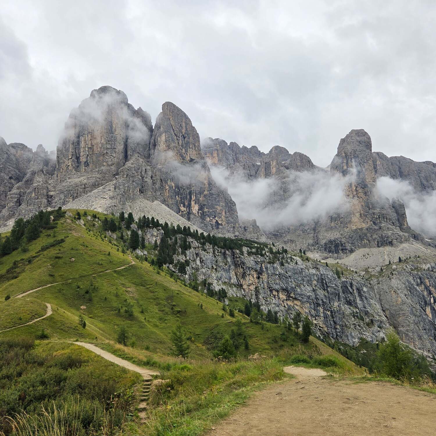Auf in die Dolomiten