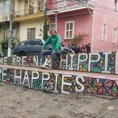 Valparaiso die Graffitistadt