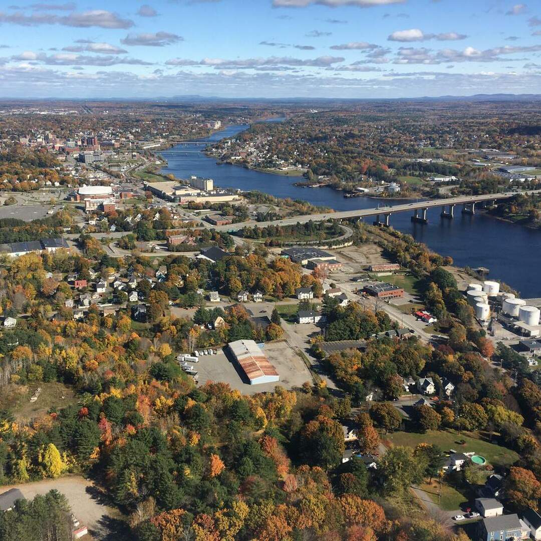 Fall foliage in Maine