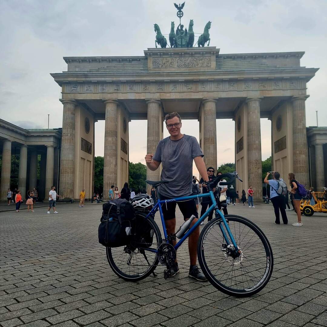 Bern-Berlin with bike